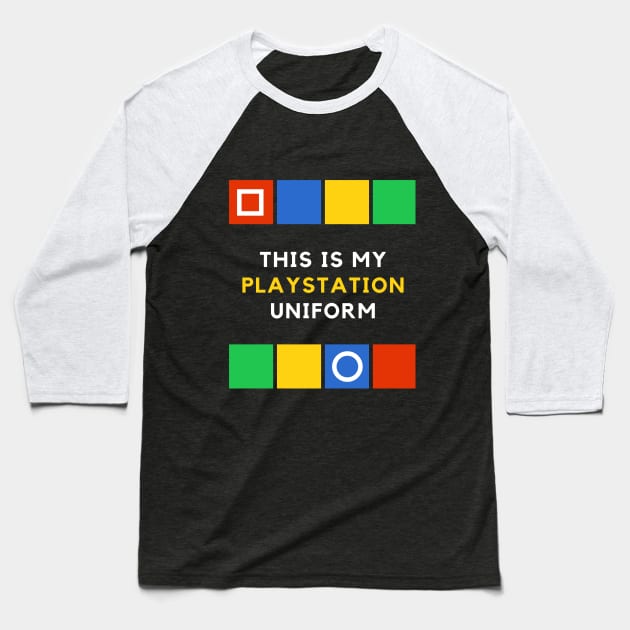 My Playstation Uniform Baseball T-Shirt by Lore Vendibles